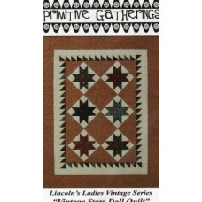 Vintage Stars Doll Quilt