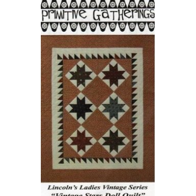 Vintage Stars Doll Quilt