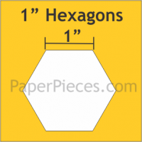1" Hexagon Large Pack