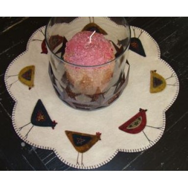 Run Chicken Run Table Mat