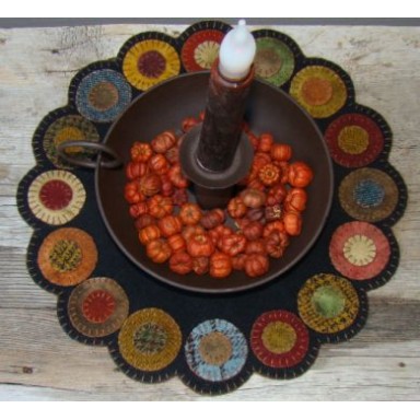 Scrappy Penny Candle Mat-Light Version