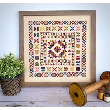 Meet Me In The Garden Cross Stitch DownLoad